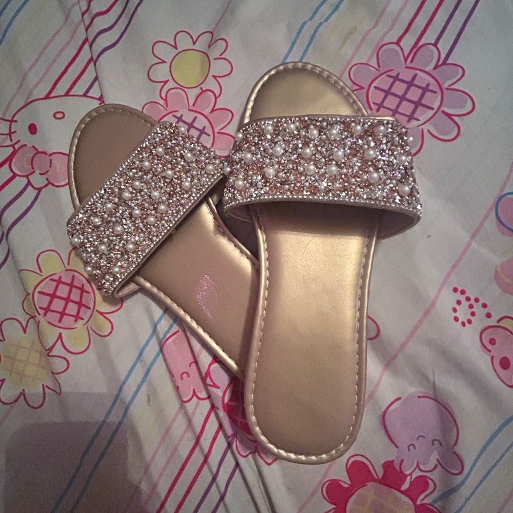 Pearl Slide Sandals
